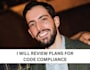 review plans for code compliance