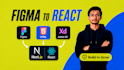 convert figma, PSD, or HTML to a react or nextjs website