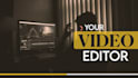do business promo video editing with captions