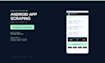 scrape android app product catalogs, prices and listings