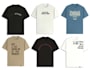 do custom typography minimalist t shirt design