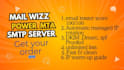 construct a specialized SMTP server using mailwizz and powermta