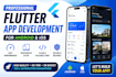 develop a flutter app for android and ios