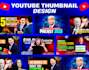 design amazing clickbait professional youtube thumbnail