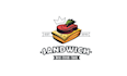make unique sandwich and restaurant logo
