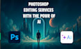 do any photoshop editing using ai tools