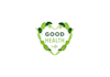 make famous health food restaurant logo