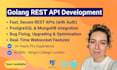 fix golang bugs and develop high quality apis