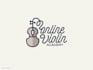 design unique online violin academy logo
