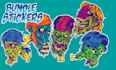 draw an bundle stickers in hand drawn style