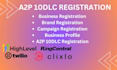 register a2p 10dlc on twilio and gohighlevel