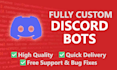 develop a custom discord bot using typescript