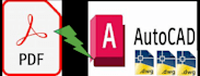 convert all type of PDF to autocad