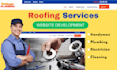 design handyman, roofing, plumbing, and  construction websites