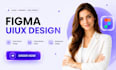 do figma design, figma website, website ui ux, website ui