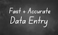 do fast, accurate data entry at a low price