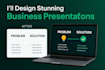 improve medical powerpoint,  research, cybersecurity presentation pitch deck