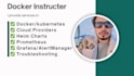 do docker, kubernetes and devops related work