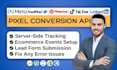 fix meta pixel, tiktok pixel, twitter pixel, pinterest pixel conversion api