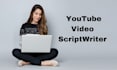 write script for youtube channel