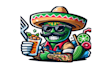 do create a creative mexican chill mascot logo in just two day