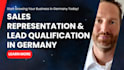 be your expert sales manager in germany