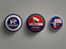 do modern political logo for election campaign