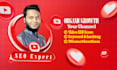 do youtube SEO ranking and search results and video optimization