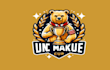 do make unique champion cup golden ber mascot logo design