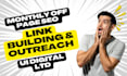 reliable monthly SEO agency for backlinks, domain rating, and guest posts