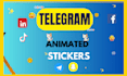 create animated stickers for telegram and whatsapp