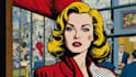 draw pop art or roy lichtenstein style