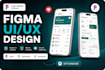 do UI UX design, mobile app or website saas UI UX design in figma