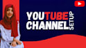 personalize youtube channel with SEO and banner art
