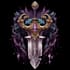 design hand paint fantasy logo