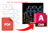 convert sketch, PDF, or image to autocad dwg in 24 hours