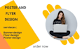 do attractive poster or flyer design