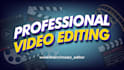 do video editing, after effects, premiere pro and promo