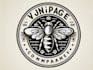 design unique bee logo