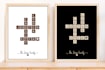 create a personalized crossword puzzle with family names