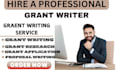 do grant proposal writing, grant research and application