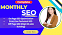 be wordpress SEO expert and strategist of your website, on page, off page