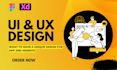 do UI UX design for your mobile app design or website design