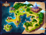 draw 2d rpg fantasy map, landscape, dndart map design