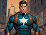 make illustration in american comic style
