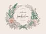 design a hand drawn feminine botanical boho logo