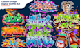create a professional digital graffiti custom