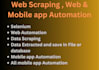 build custom web scrapers and automation scripts