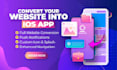 convert your website into a professional ios webview app