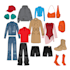 make fashion design or clothing technical flat sketch